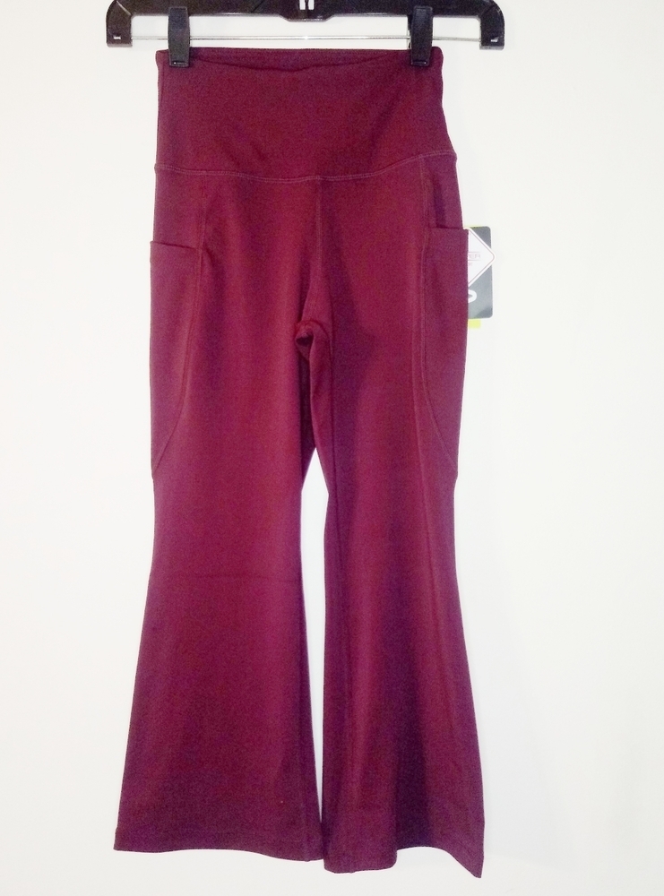 TSLA Women High Waist Yoga Pants with Pockets
